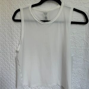 Athleta Ultimate Muscle Tank - white - size small